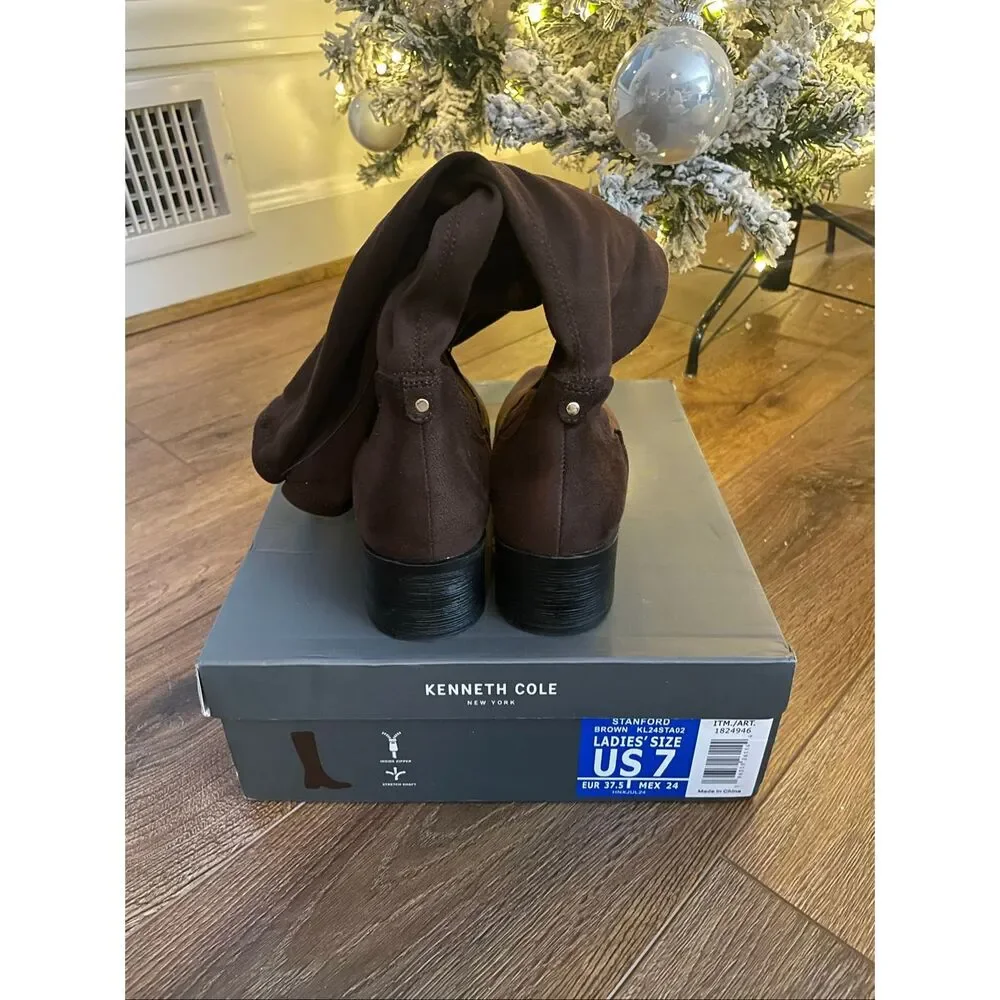 Kenneth Cole Ladies' Stanford Tall Boots Brown 7